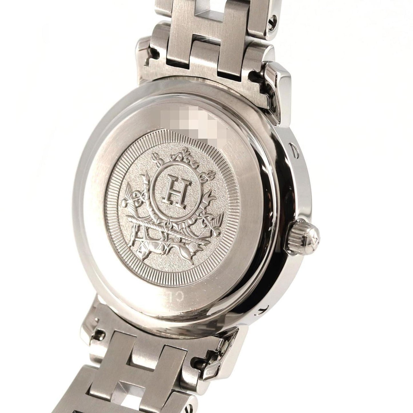 Herms Clipper Cl4.210 Stainless Steel Quartz Watch