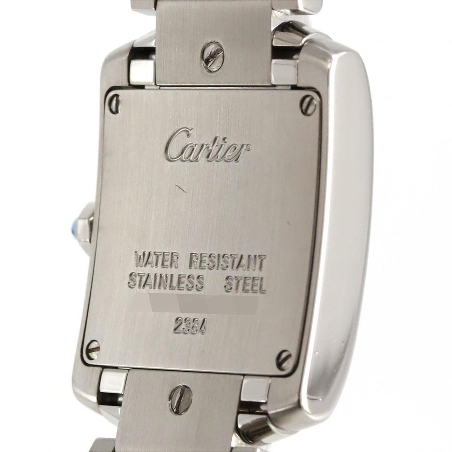 Cartier Tank Franaise Sm W51008Q3 Stainless Steel Quartz Watch
