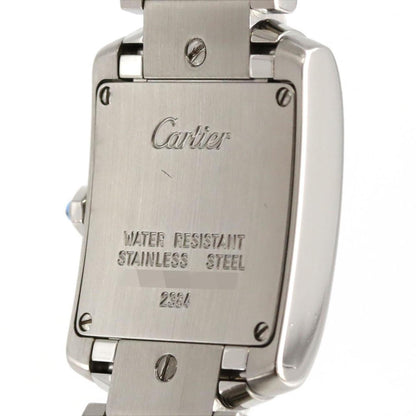 Cartier Tank Franaise Sm W51008Q3 Stainless Steel Quartz Watch