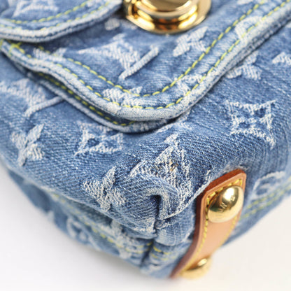 Louis Vuitton M95049 Monogram Denim Baggy Pm Handbag