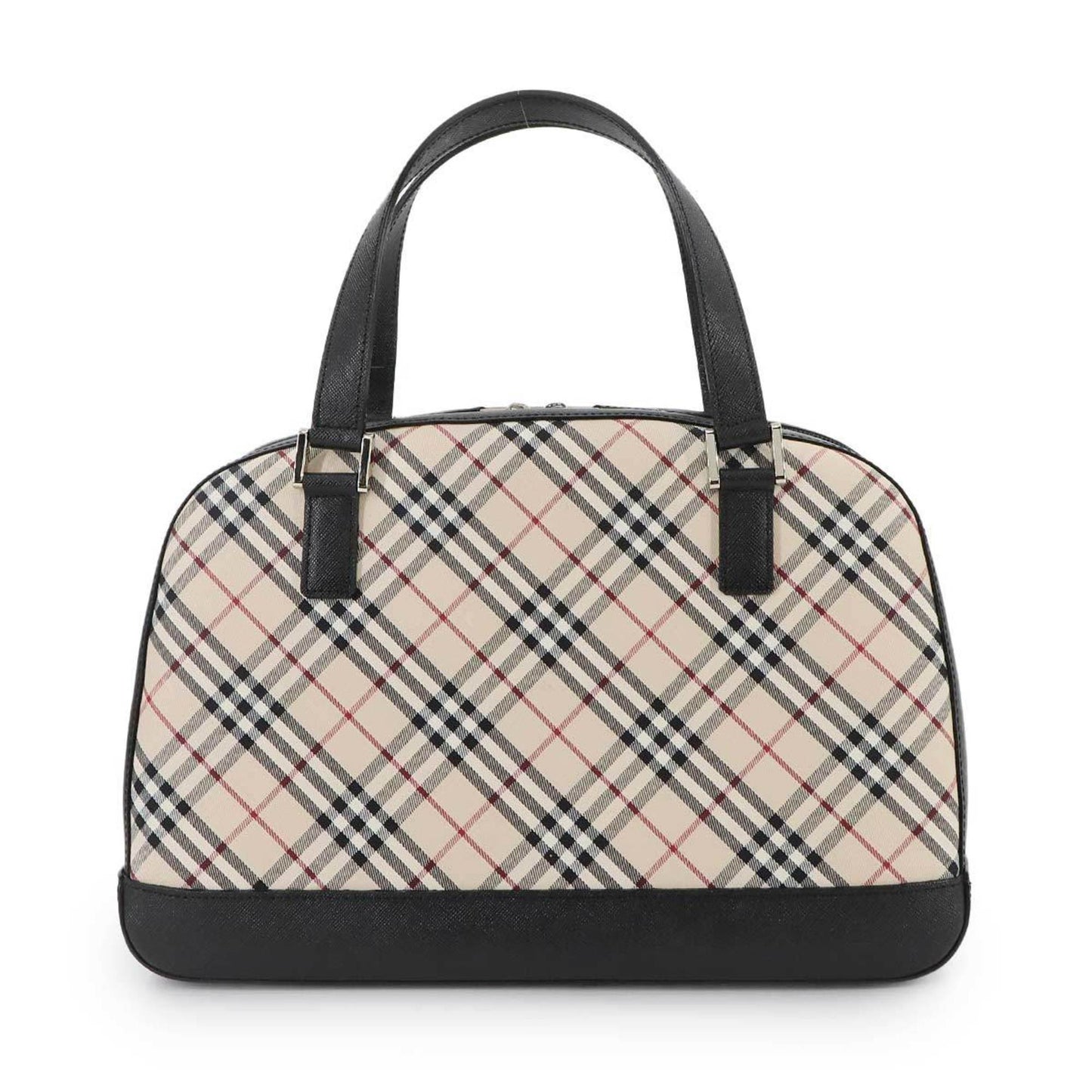 Burberry Nova Check Handbag In Canvas And Leather