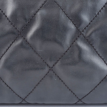 Chanel Paris Biarritz Tote Mm Bag A34209 Coated Canvas Black