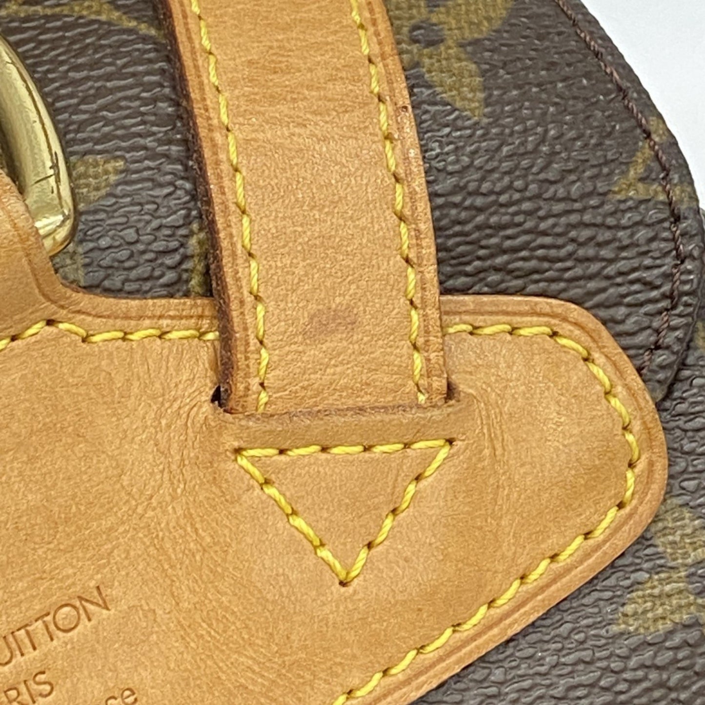 Louis Vuitton Monogram Montsouris Mm Backpack M51136 Brown