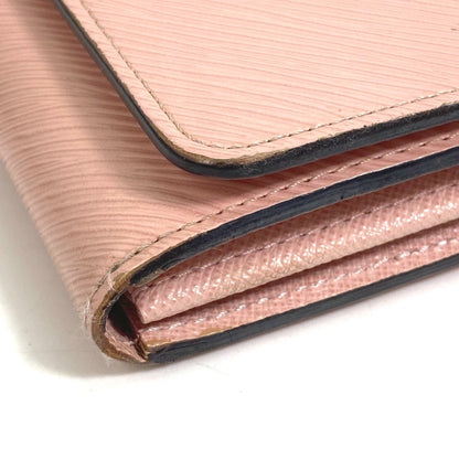Louis Vuitton M61178 Epi Portefeuille Twist Bi-Fold Long Wallet Leather