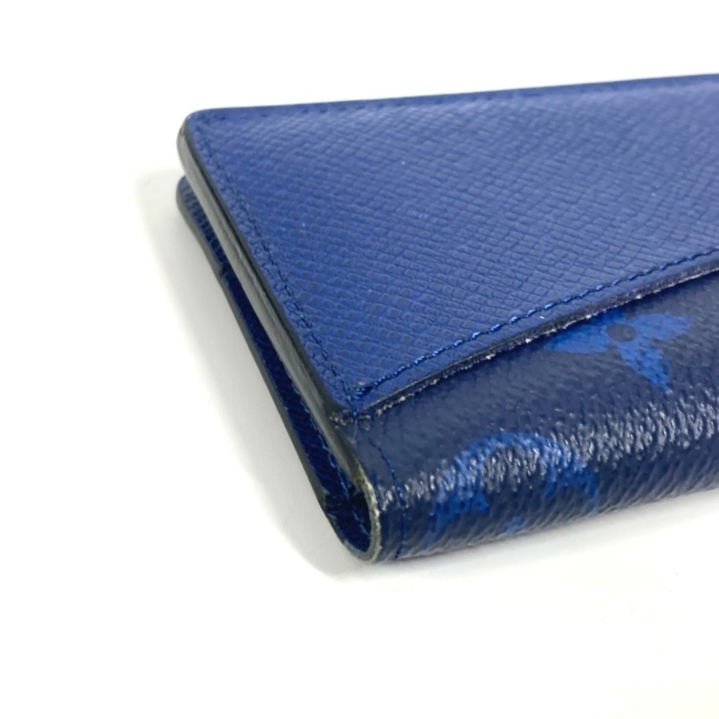 Louis Vuitton M30301 Taiga Rama Organizer De Poche Bi-Fold Business Card Holder/Card Case Leather