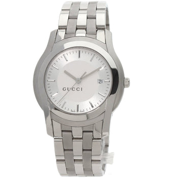 Gucci 5500Xl Watch Stainless Steel/Ss