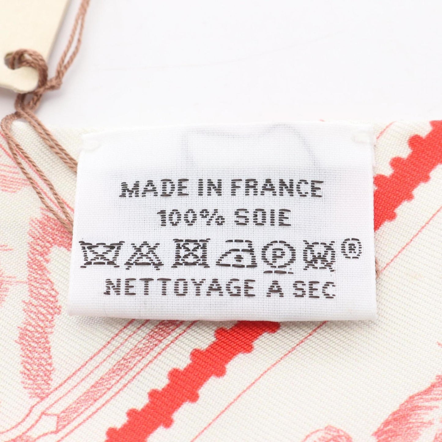 Hermes Herms Twilly "Le Philateliste Du Faubourg" Silk Scarf For Women