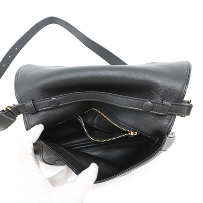 Gucci Blondie Gg Interlocking G Leather Shoulder Bag 699268 Gucci 2-Way Chain Black