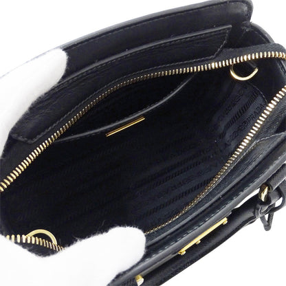 Prada Prada Women'S Saffiano Black Handbag/Shoulder Bag (1Ba380) - 2-Way Mini Bag