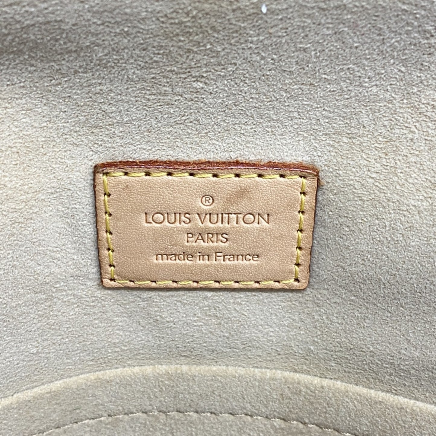 Louis Vuitton Monogram Hudson Shoulder Bag M40027 Brown