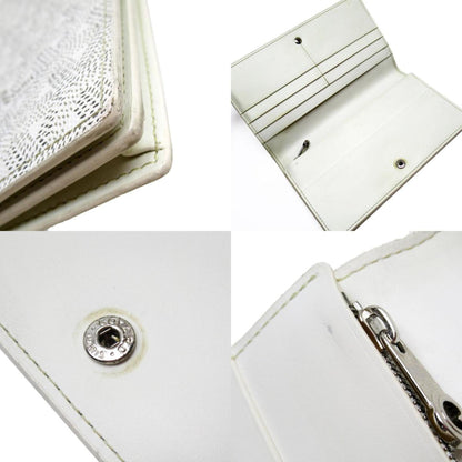 Goyard Bi-Fold Long Wallet Leather White