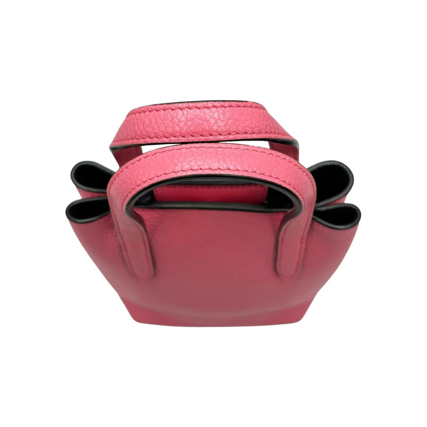 Salvatore Ferragamo 2-Way Mini Tote Shoulder Bag Gu-220024 In Pink Leather