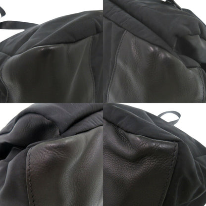 Prada Bag Bt0582 Shoulder Leather Nylon Nero 1191Prada
