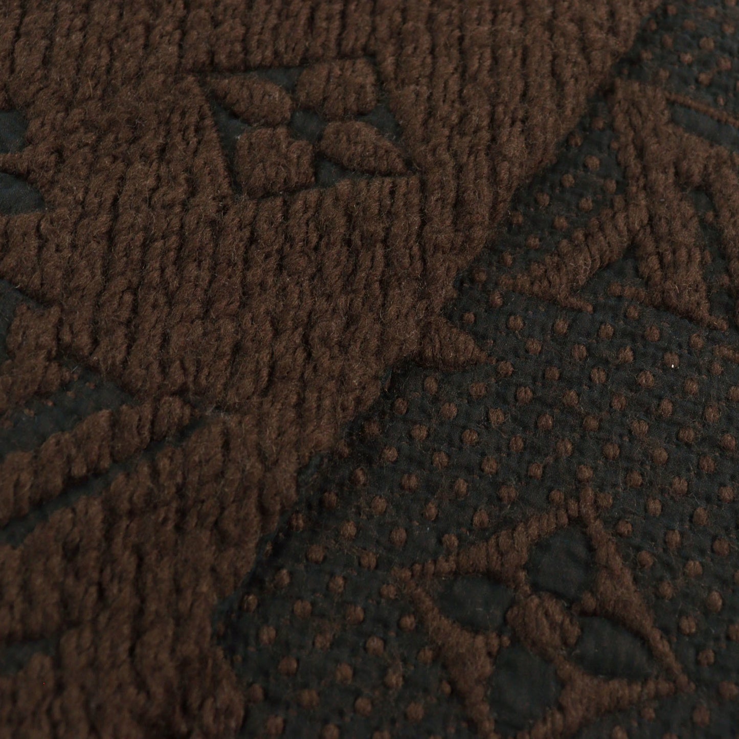 Louis Vuitton 413287 Echarpe Logomania Silk Blend Monogram Fringed Scarf