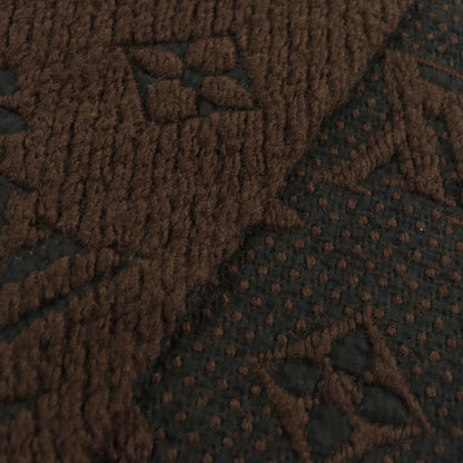 Louis Vuitton 413287 Echarpe Logomania Silk Blend Monogram Fringed Scarf