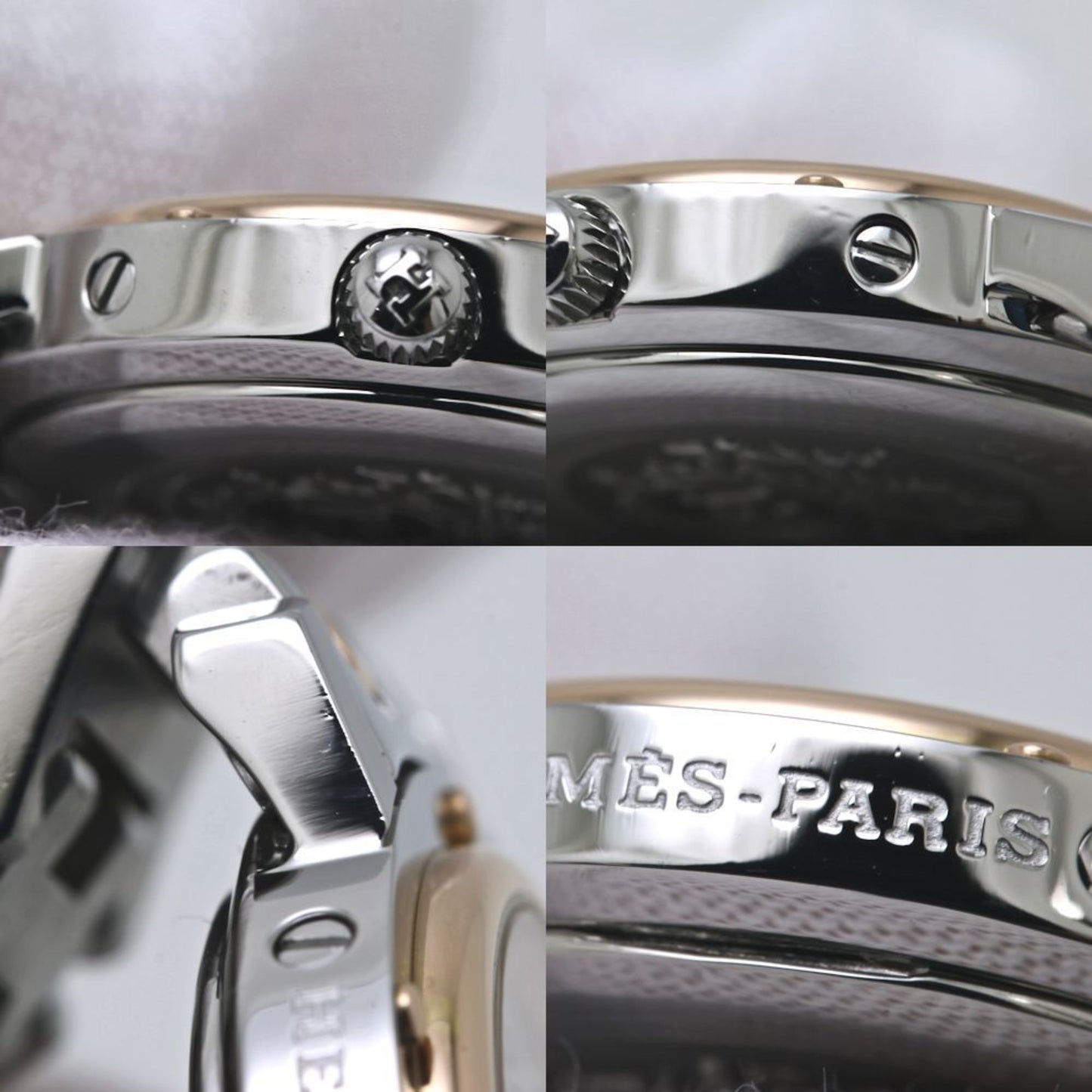 Hermes Clipper Nacre New Buckle Cl4.221.212 3824