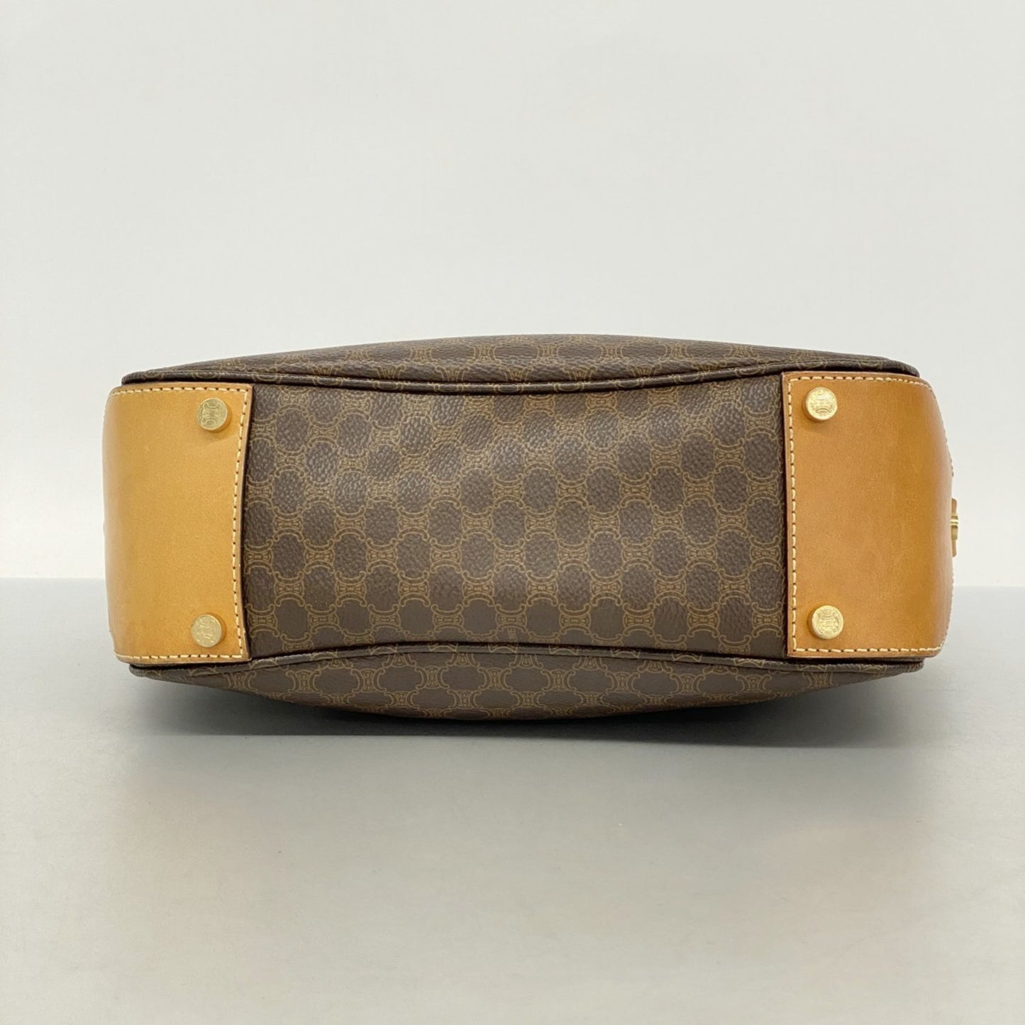 Celine Shoulder Bag Macadam Brown