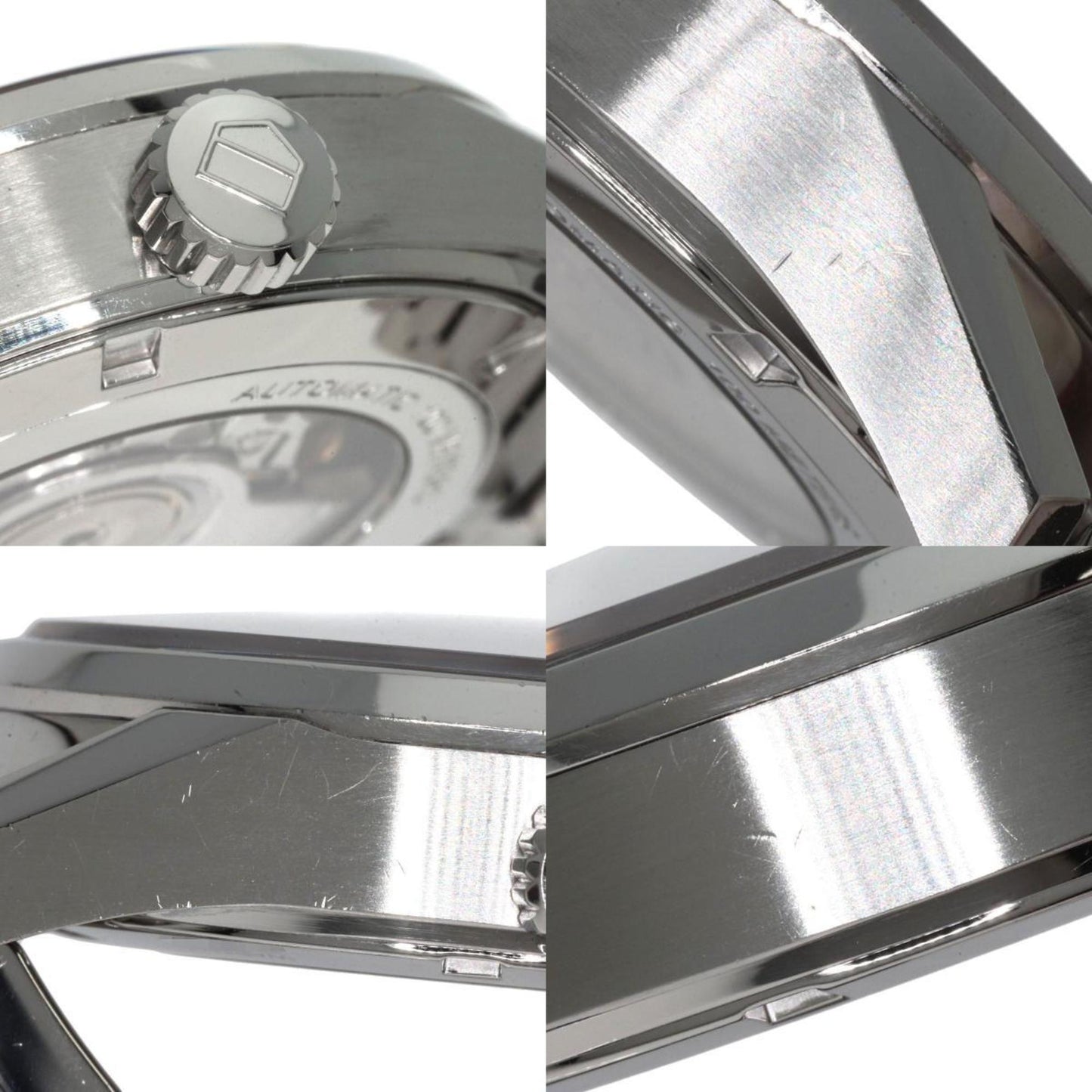 Tag Heuer War5010 Carrera Grand Date Gmt Watch Stainless Steel Ss
