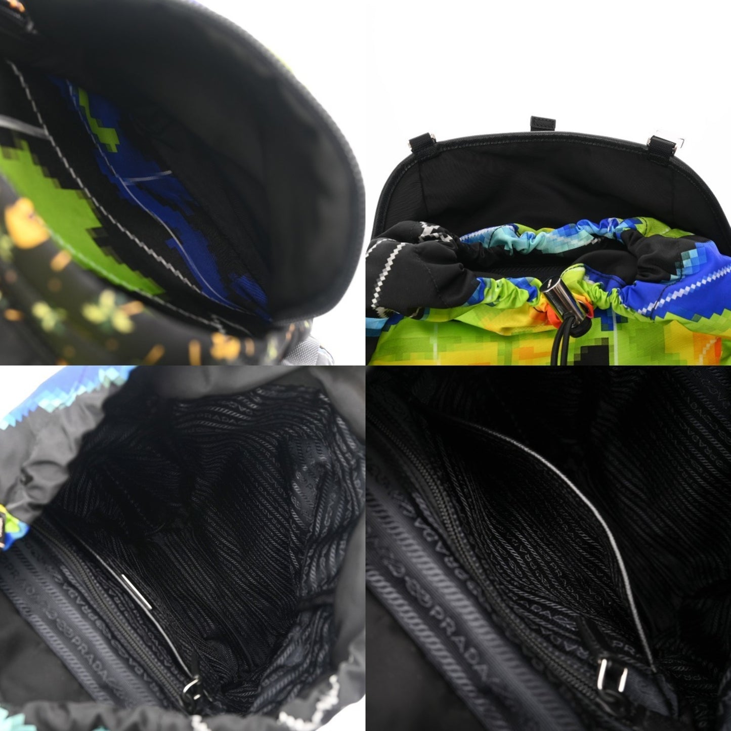 Prada Prada Multicolored Nylon Backpack