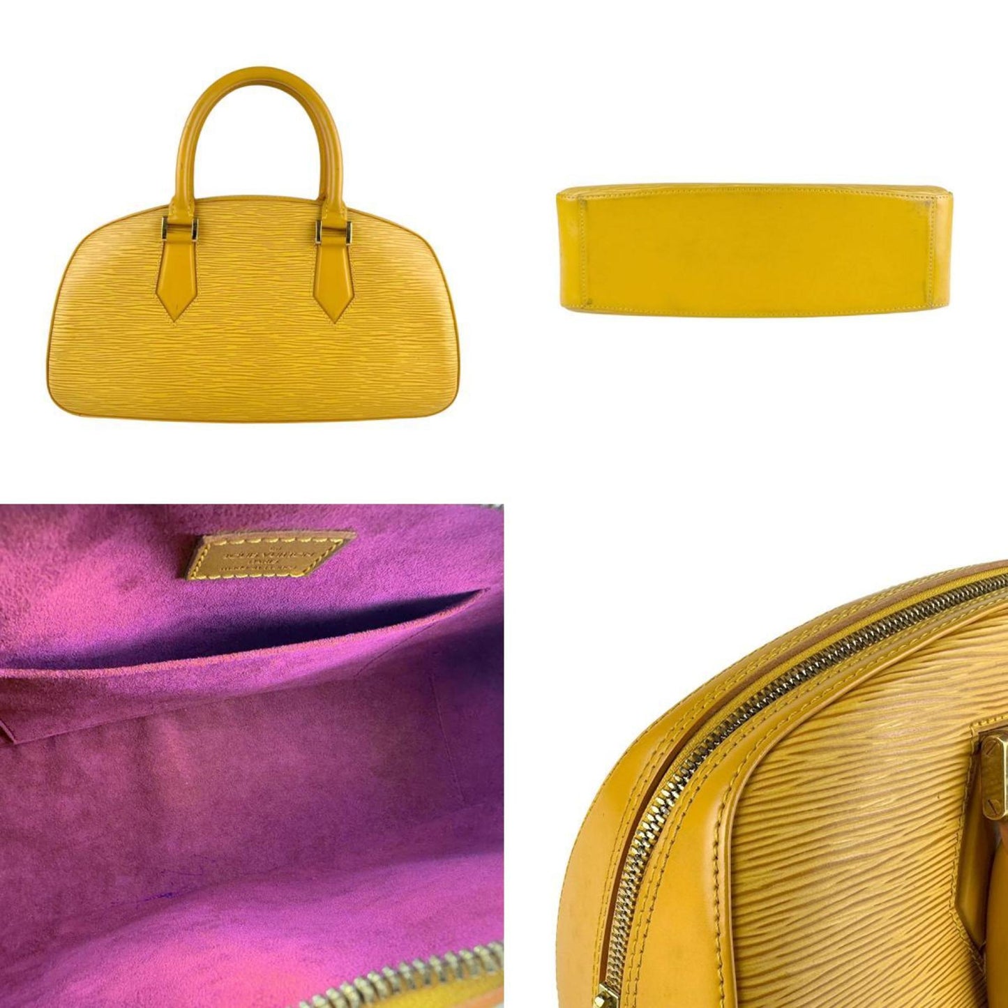 Louis Vuitton Epi Jasmine Handbag In Yellow Gold For Women