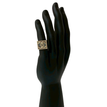 Chanel Coco Mark Square Ring