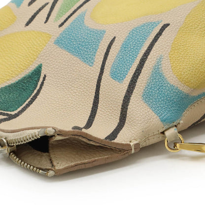 Burberry Prorsum Shoulder Bag In Beige Leather