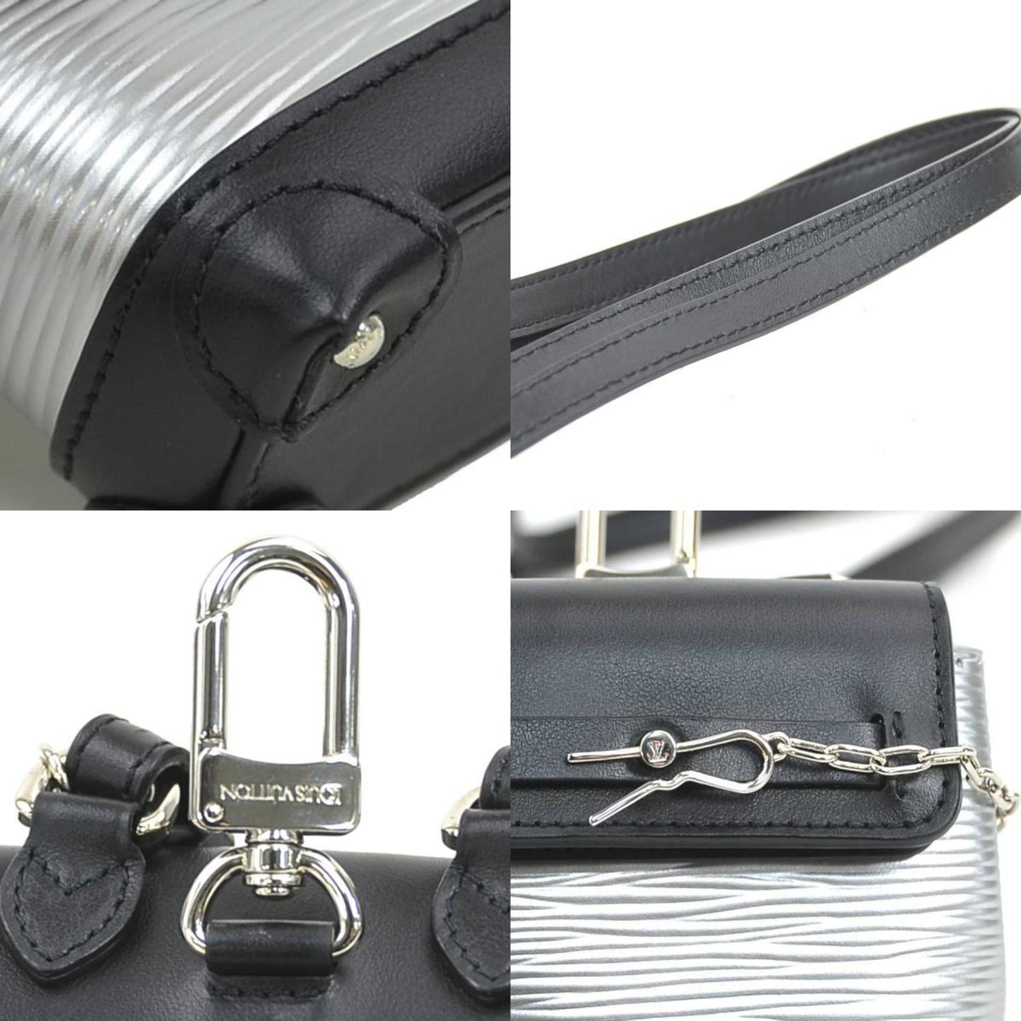 Louis Vuitton Epi Micro Steamer Sack Shoulder Bag/Mini Pouch In Leather