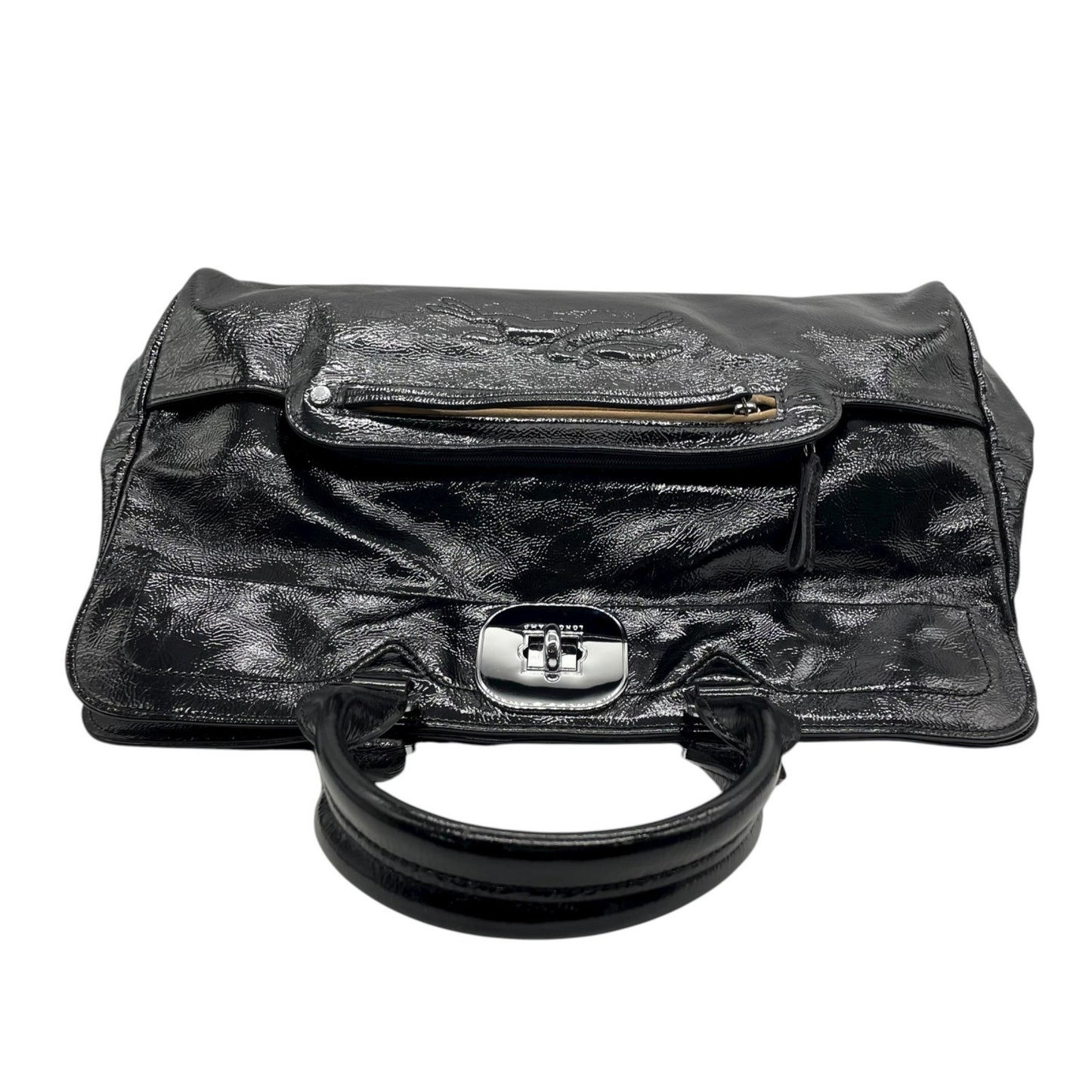 Longchamp Patent Leather Handbag