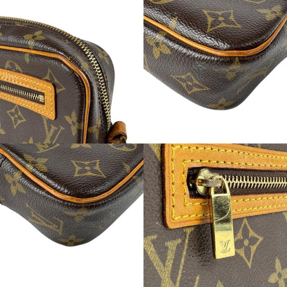 Louis Vuitton Louis Vuitton Shoulder Bag Monogram Pochette Cite Canvas Brown