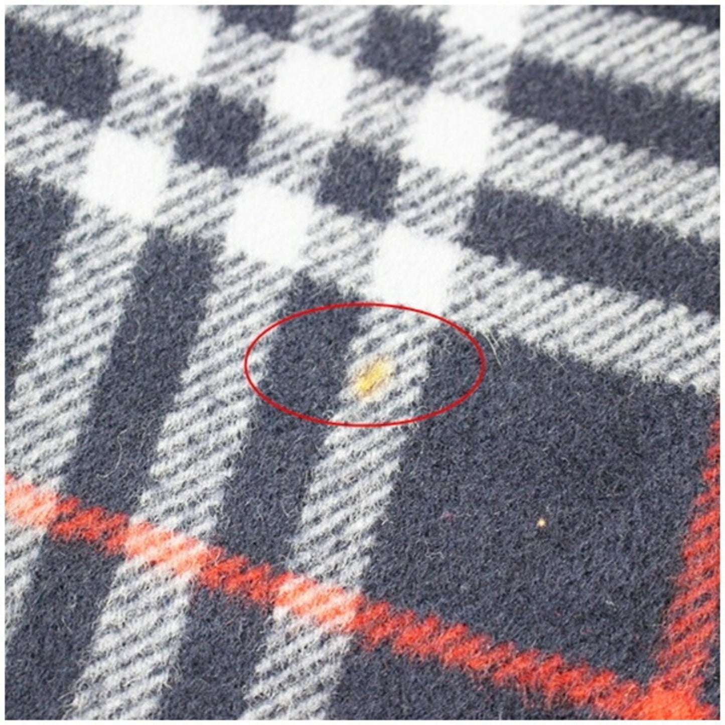 Burberry Large Scarf Navy X Check Burberry