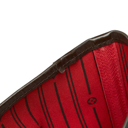 Louis Vuitton Damier Neverfull Gm Tote Bag N51106 Brown Leather