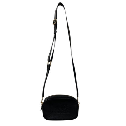 Coach Pebbled Leather Convertible Belt Bag/Shoulder Bag 75952 Black