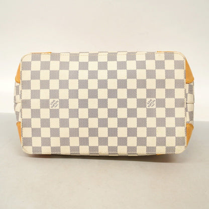 Louis Vuitton Damier Azur Hampstead Pm Tote Bag N51207 White