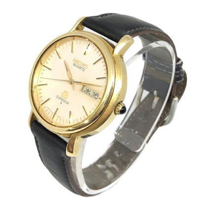 Seiko 9983-8020 Superior Watch Twin Quartz Ivory