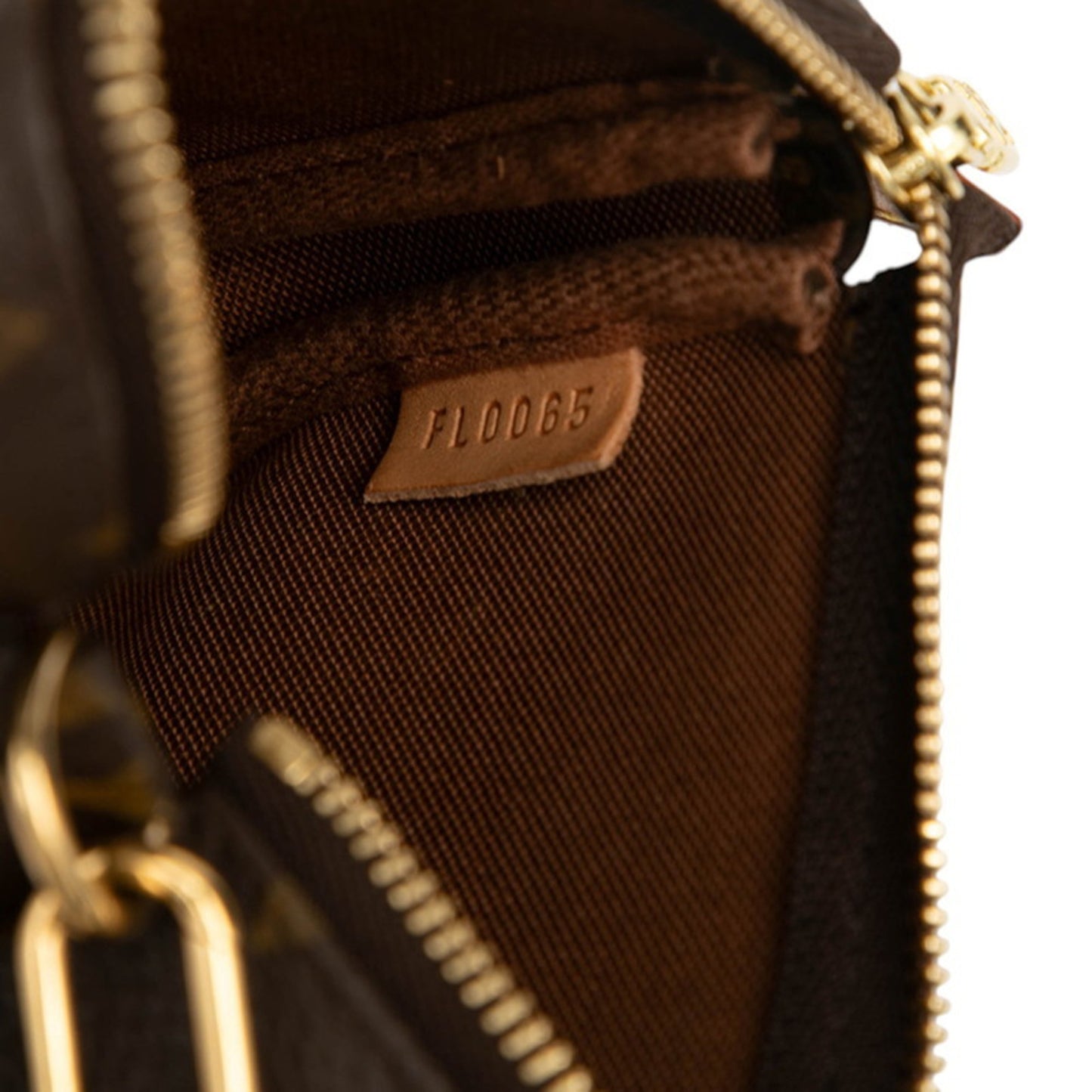 Louis Vuitton Monogram Accessoires Pouch Mini Handbag M58009 Brown Leather