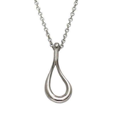 Tiffany Teardrop Necklace Ec-21085 Silver Elsa Peretti Ag 925 Tiffany&Co.