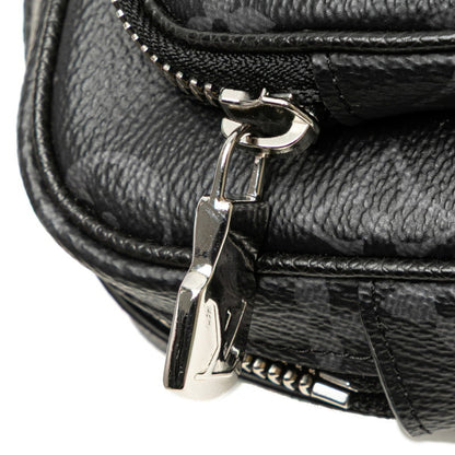 Louis Vuitton Monogram Eclipse Taiga Rama Outdoor Pochette M30755 Noir Black Leather