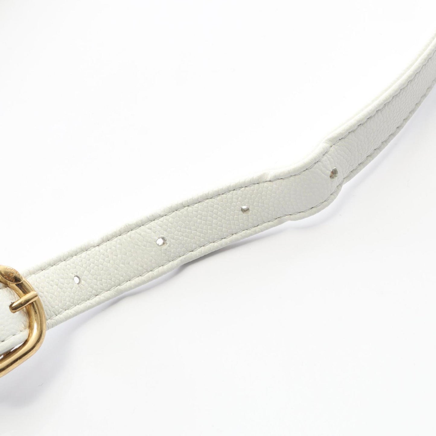 Chanel Matelasse Small Shoulder Bag In Calfskin Leather (Women'S) White As3729