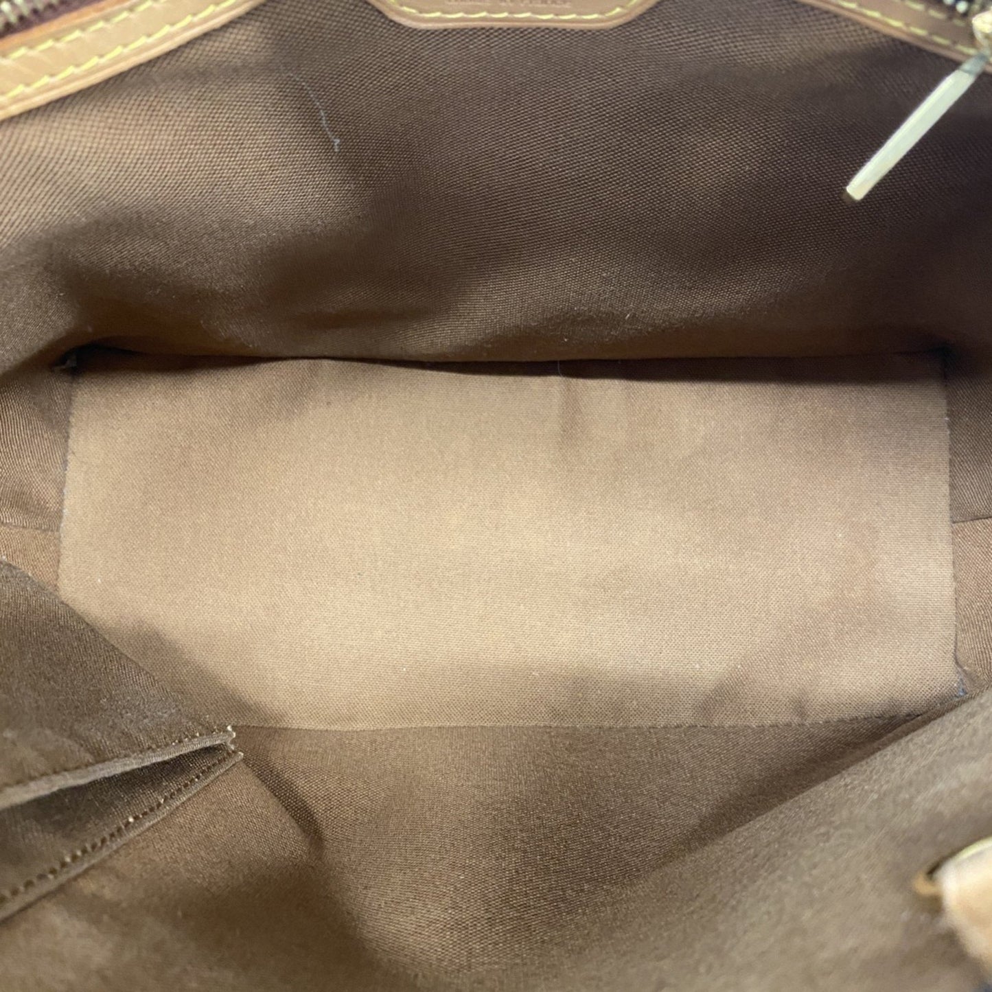 Louis Vuitton Monogram Cabas Piano Tote Bag M51148 Brown