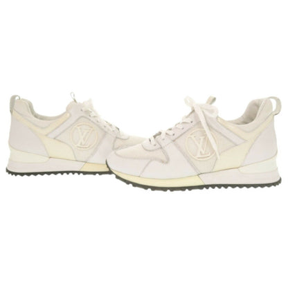 Louis Vuitton Runaway Lv Size 36 Leather White Sneakers 1097Louis Vuitton