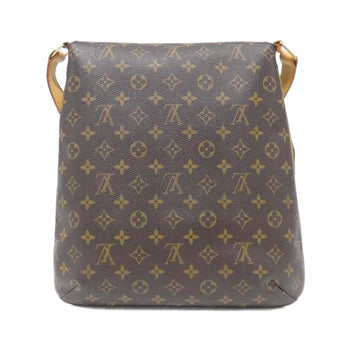 Canvas Louis Vuitton Shoulder Bag Coated