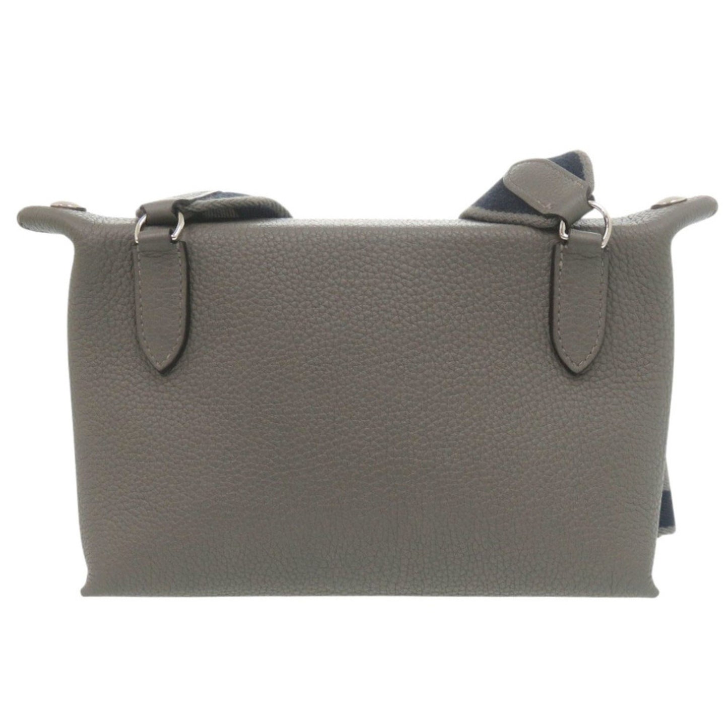 Herms Vide Poche Togo Grimayer W Stamp (Made In 2024) Gray Shoulder Bag 1214 Hermes