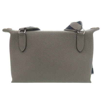 Herms Vide Poche Togo Grimayer W Stamp (Made In 2024) Gray Shoulder Bag 1214 Hermes