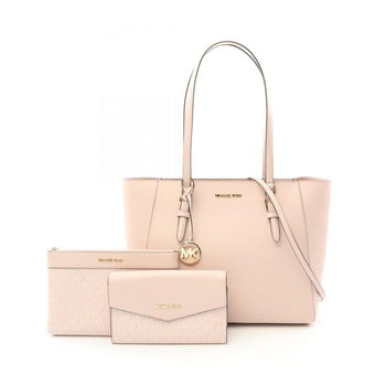 Michael Kors Charlotte 3 In 1 Tote Bag Leather