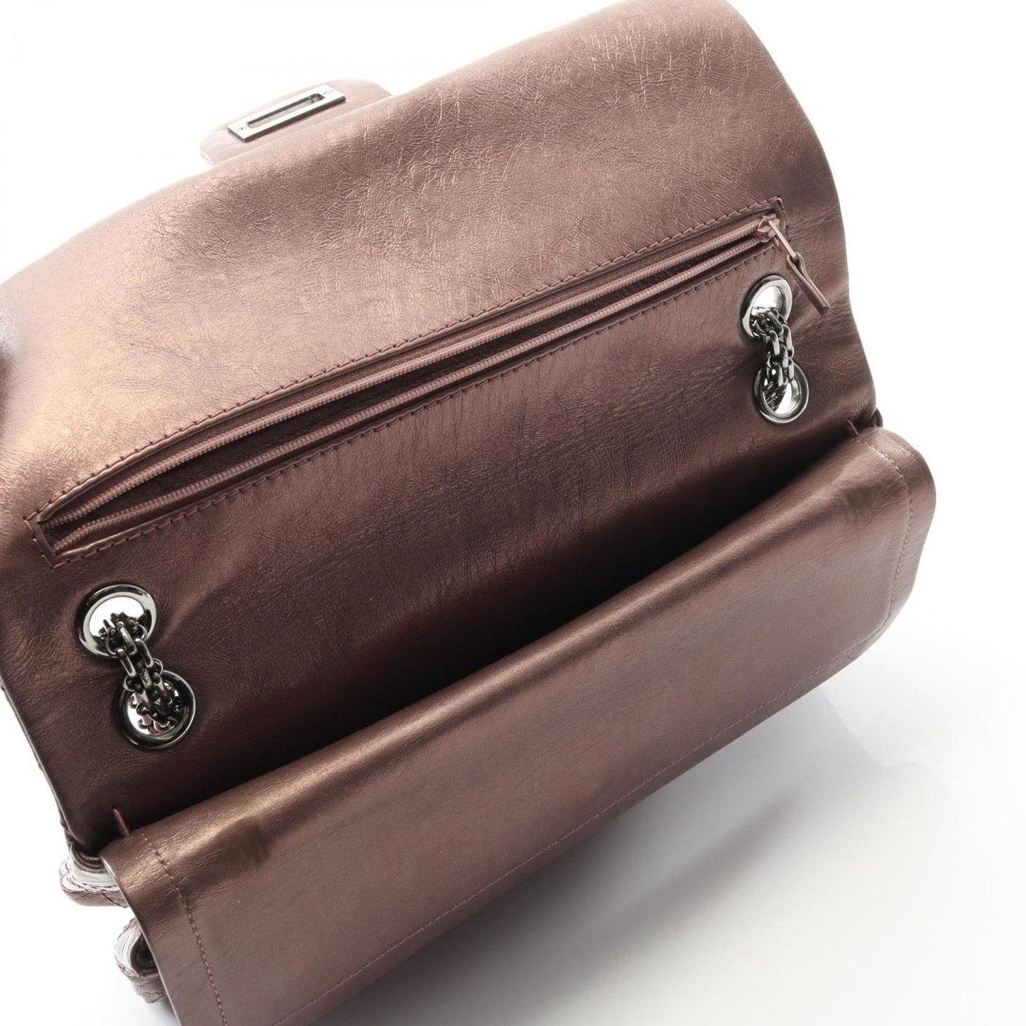 Chanel 2.55 Matelasse Double Flap Shoulder Bag