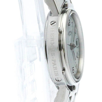 Hermes Clipper Quartz Stainless Steel