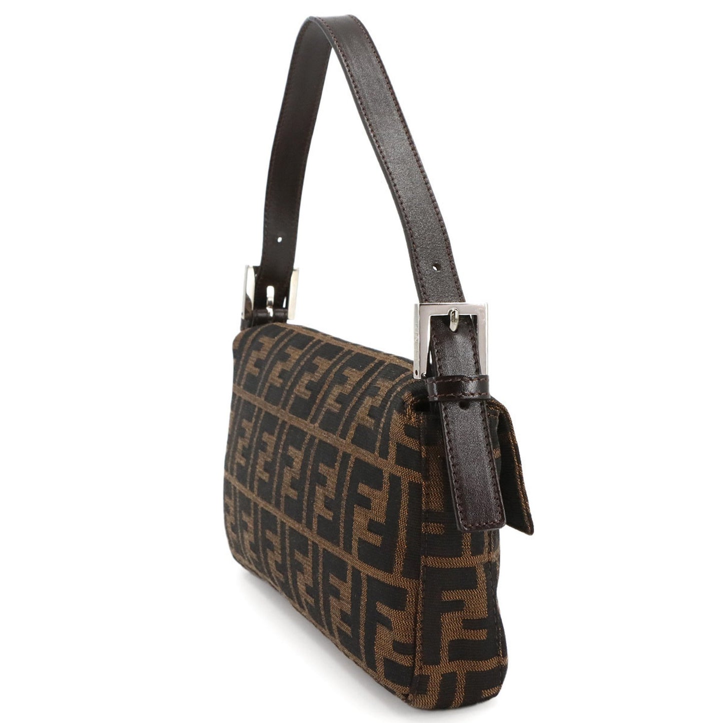 Fendi Zucca Mamma Baguette Shoulder Bag