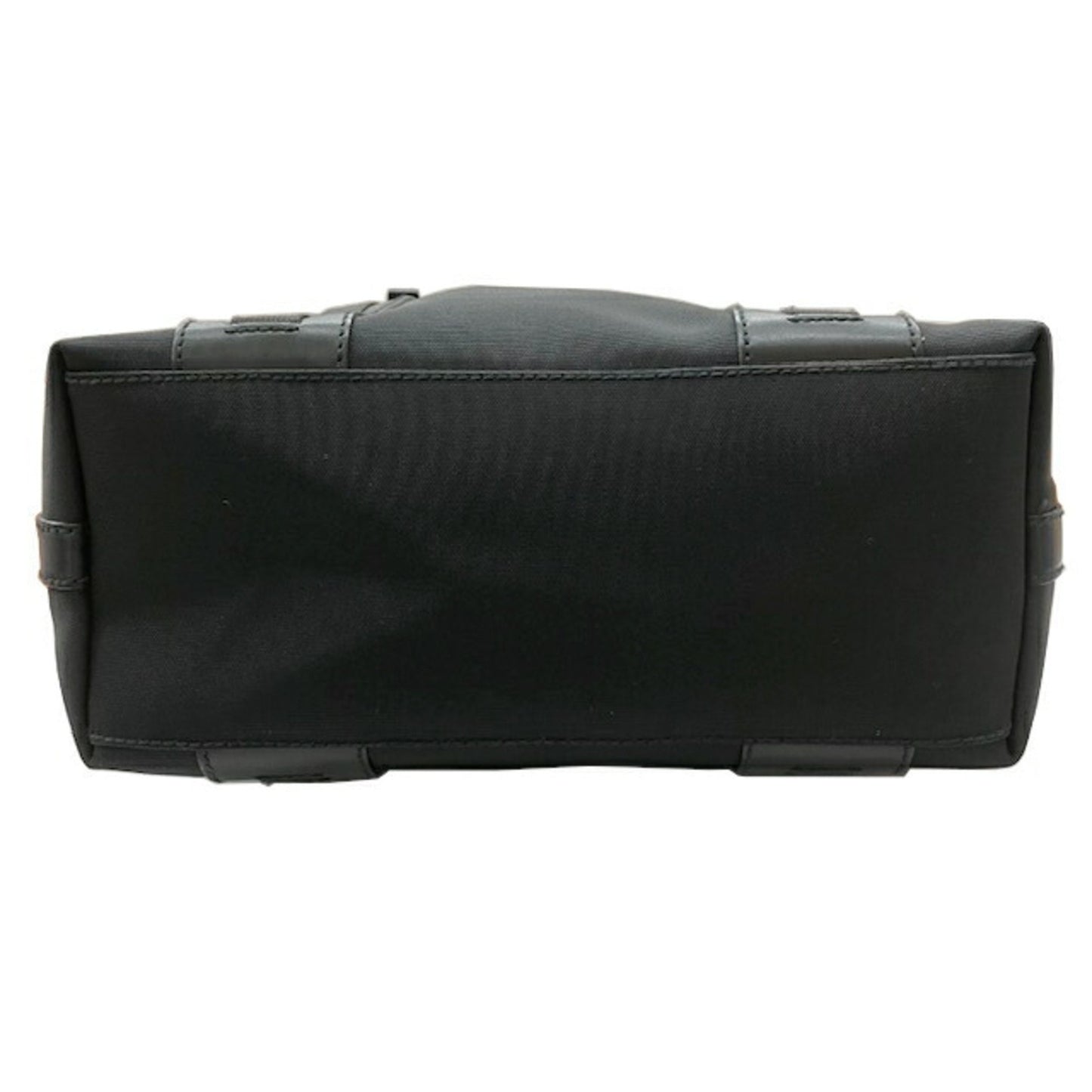 Gucci Tote Bag 73737 2123 Nylon Canvas Leather Black Shoulder