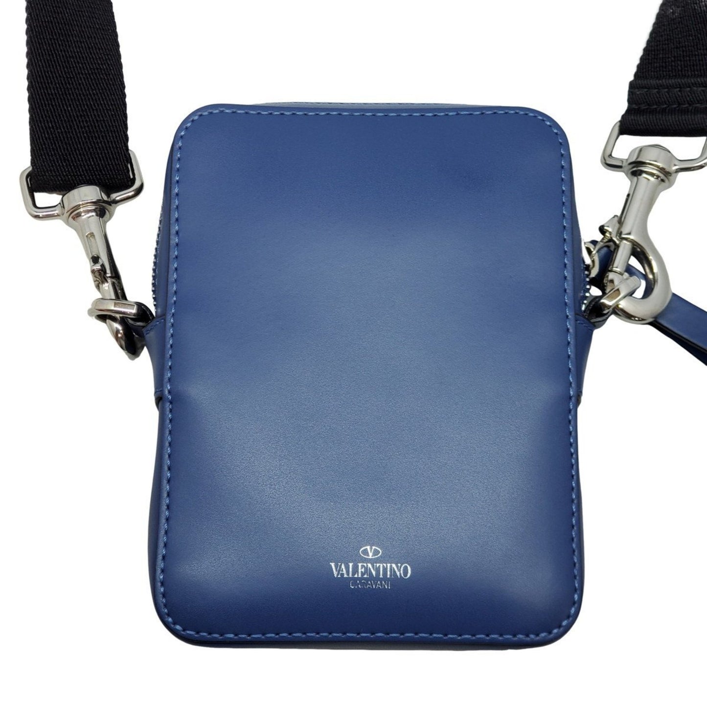 Valentino Garavani Vltn Leather Small Crossbody/Shoulder Bag For Men