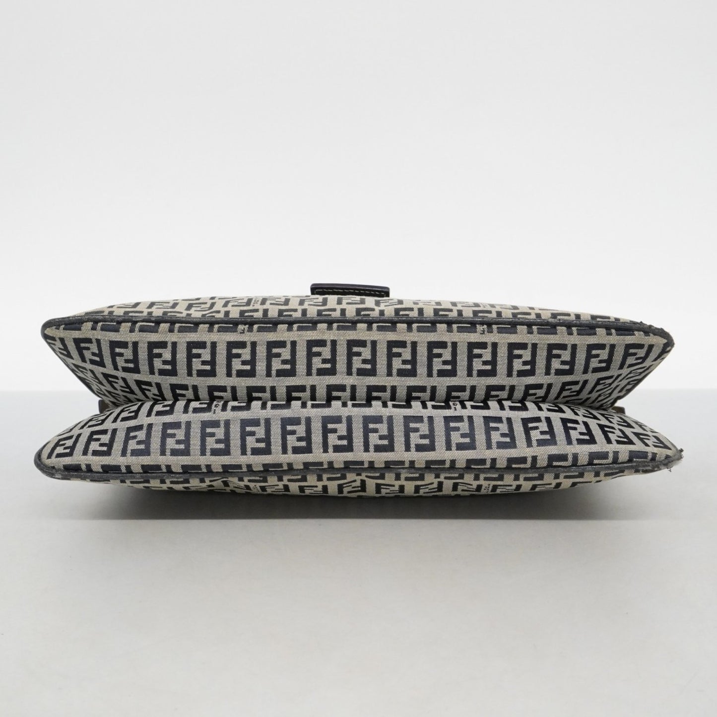 Fendi Zucchino Nylon Canvas Handbag Navy